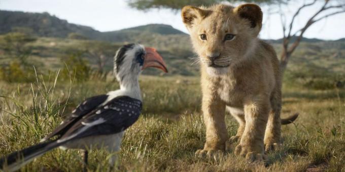 "The Lion King": väike Simba ja Zazu