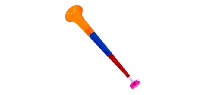 Sport atribuudid: jalgpalli vuvuzela