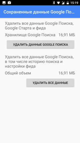 Pixel XL Google'i rakendus eemalda andmed