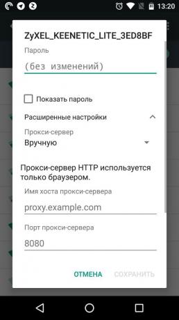 Kuidas seadistada proxy Android