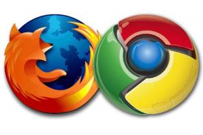 Vähendav Interface Chrome ja Firefox