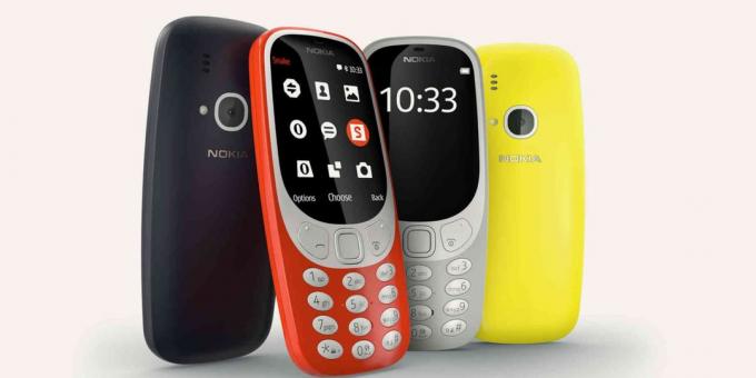 Nokia on uuesti avaldatud legendaarne Nokia 3310