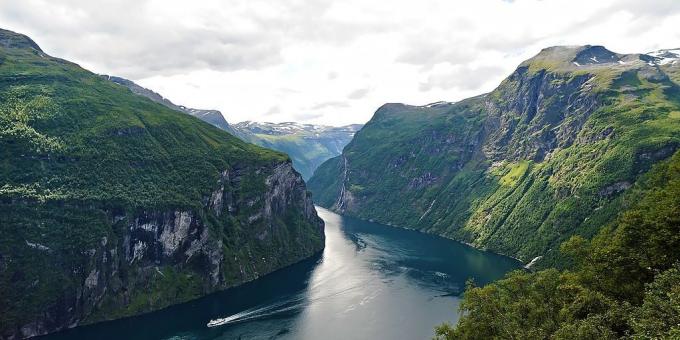 Kui minna Euroopas: Geirangerfjorden, Norra