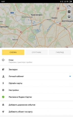 Google Maps → Yandex. Kaardid "