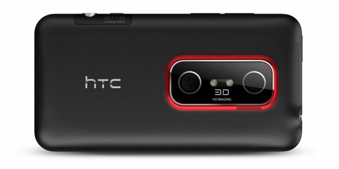 Topeltkaamerad HTC Evo 3D-l
