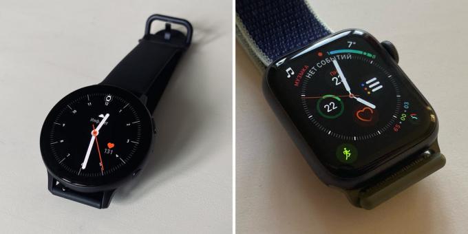 Samsung Galaxy Watch Active 2: Võrdlus Apple Watch Series 5