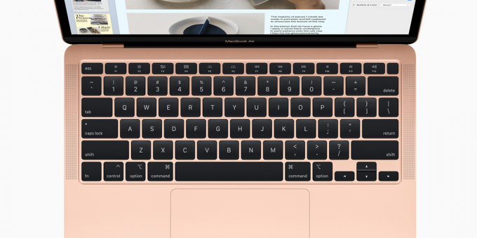 Apple esitleb uut täiustatud klaviatuuriga MacBook Airi