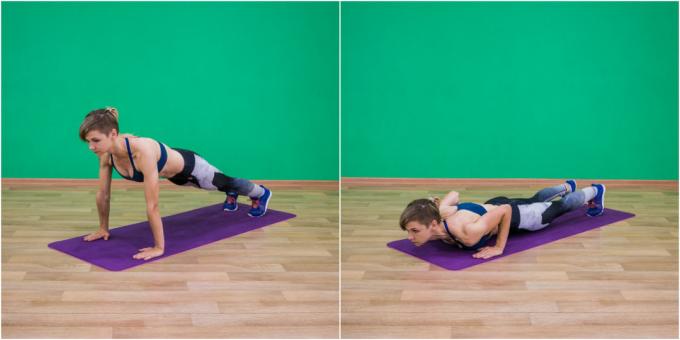 tõhus harjutusi: pushups