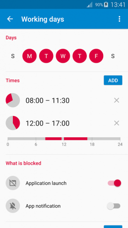 AppBlock: taotluse Seiskamisrežiimile