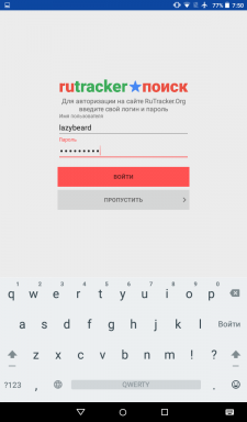 «RuTracker. Otsi "- mitteametlik kliendi tutvumise RuTracker Android-seadmete