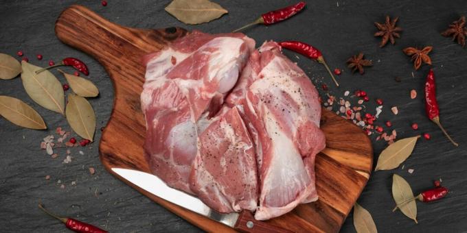 Kui palju süüa lambaliha: värske liha