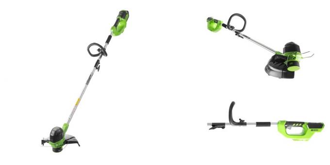 Greenworks juhtmeta trimmer 