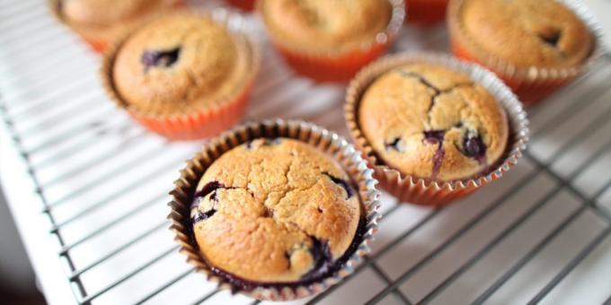 Blueberry muffinid: retsept