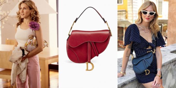 Fashion käekotid 2019: Sadul Bag Christian Dior