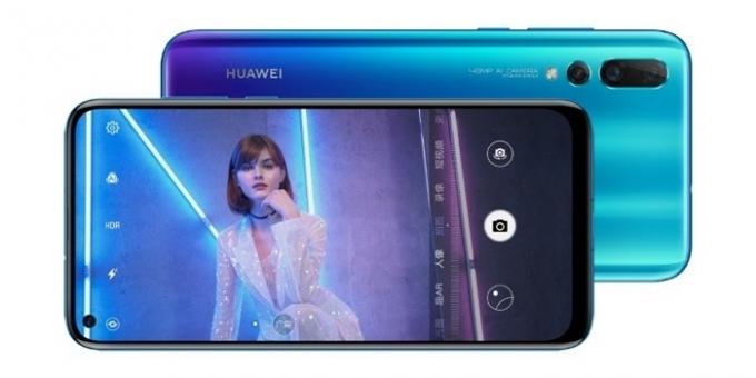 Huawei Nova 4: väikseim sensor selfie maailmas