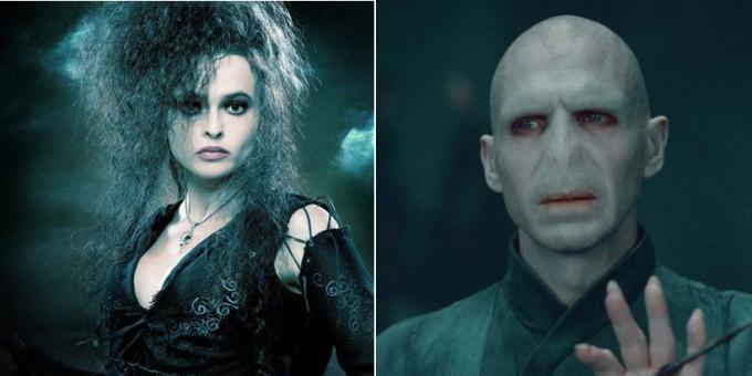 Bellatrix Lestrange ja Voldemort