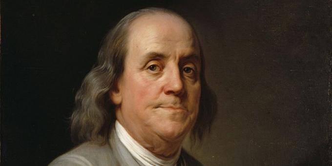 hommikul rituaal: Benjamin Franklin