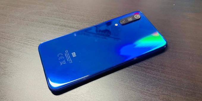 Xiaomi Mi 9 SE: tagapaneel