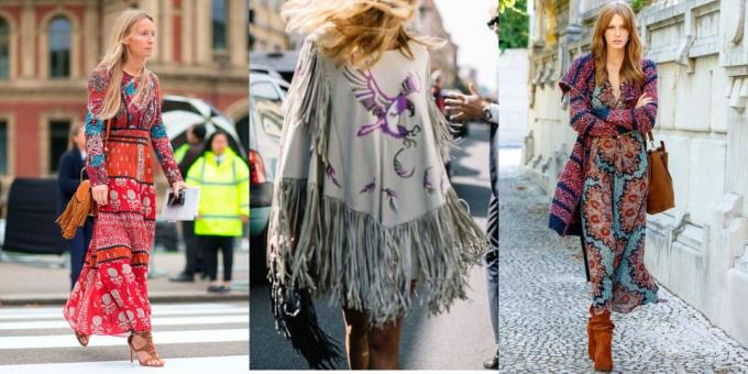 Fashion Naiste 2018/2019: Hippie Style