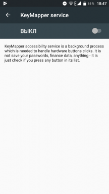 Key kaardistaja - programmi ümberjagamise riistvara nupud Android-nutitelefoni