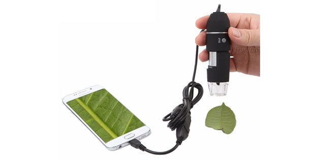 Portable USB-mikroskoobi
