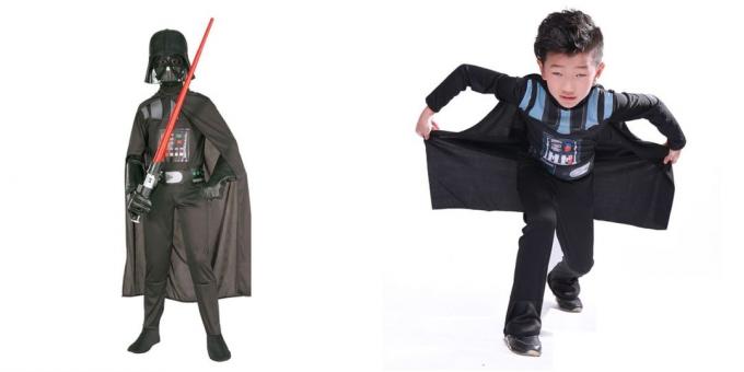 New Year kostüümid lastele: Darth Vader