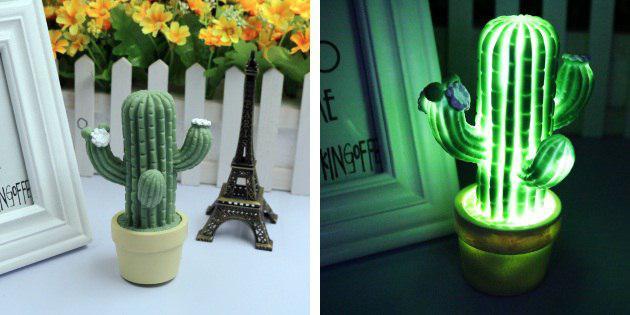 Cactus öölamp