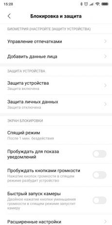Määra oma telefoni Android OS: Määra ekraanilukk