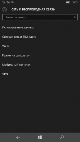 Lumia 950 XL: Network Setup