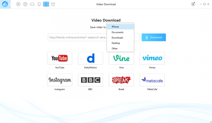 AnyTrans aitab alla video oma iPhone ja iPad