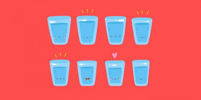 Miks sa ei pea jooma 8 klaasi vett päevas