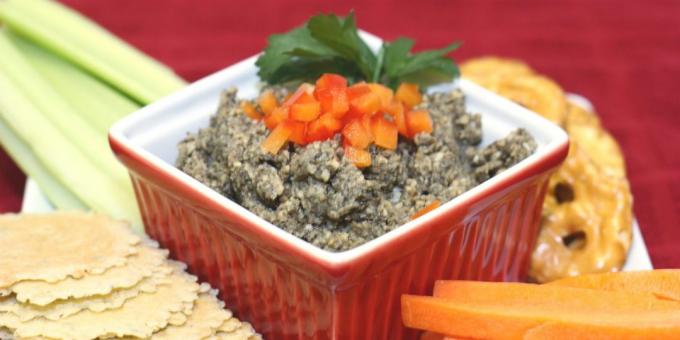 Caviar kuivatatud seened