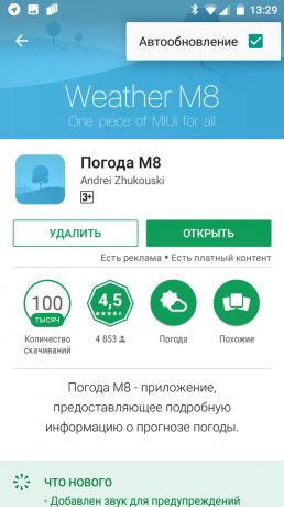 Google Play: auto-update