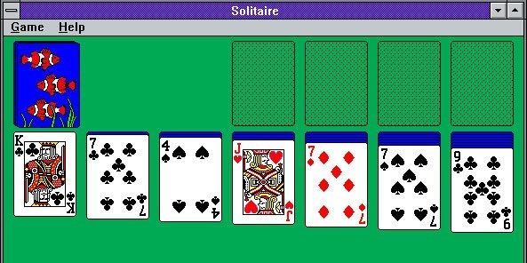 Classic mänge Android ja iOS: «Solitaire»