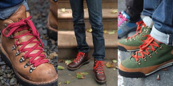 Moodsad meeste kingad: matkasaapad vintage stiilis