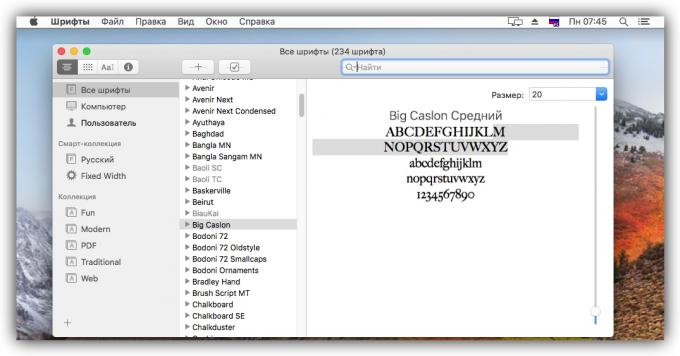 kuidas paigaldada font: MacOS