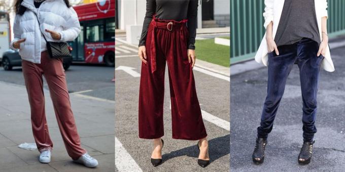 Summer müük riided ja jalatsid naistele: Vaba püksid Sisustus