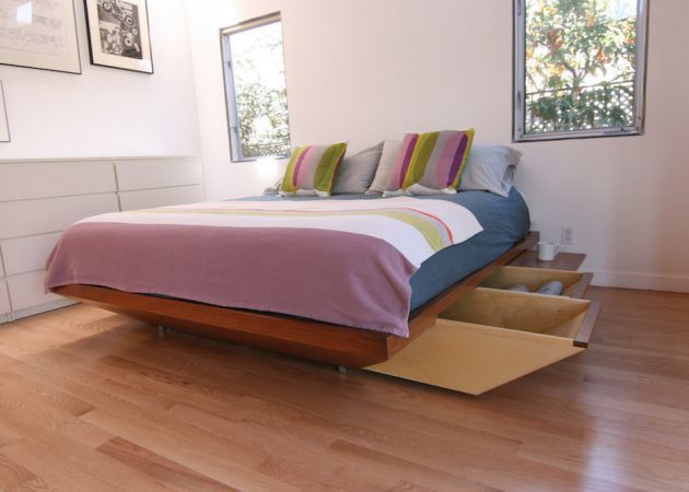 Väike magamistuba: voodi õigus