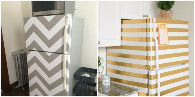 Köögis: kaunistada külmkapis