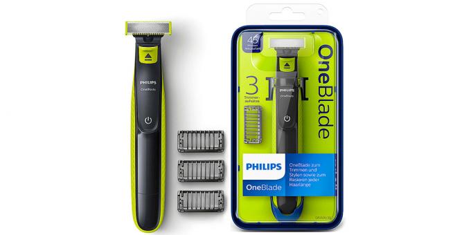 Ööpäeva hind: Philips OneBlade trimmer 1592 rubla