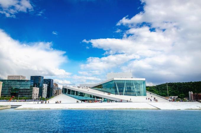 Euroopa arhitektuuri: ooperimaja Oslo