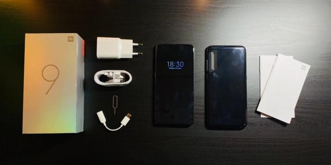 Ülevaade Xiaomi Mi 9: Valikud