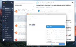 Polymail - kaasaegne e-klient Mac, mis on midagi teile üllatusena