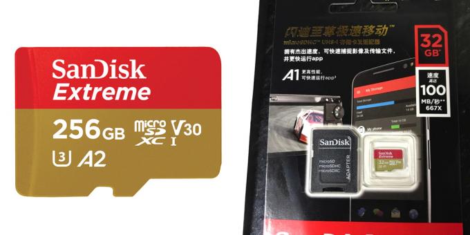 SanDisk mälukaardid