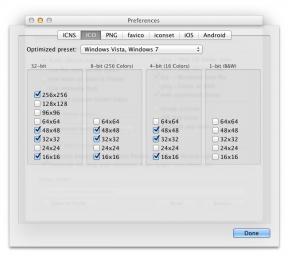 IConvert ikoonid OS X: Kiire loomine ikoonid erinevatest formaatidest