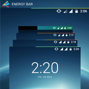 Energia Bar Android aitab teha aku indikaator nähtavamaks
