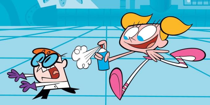 90ndate animeeritud sari: "Dexteri labor"