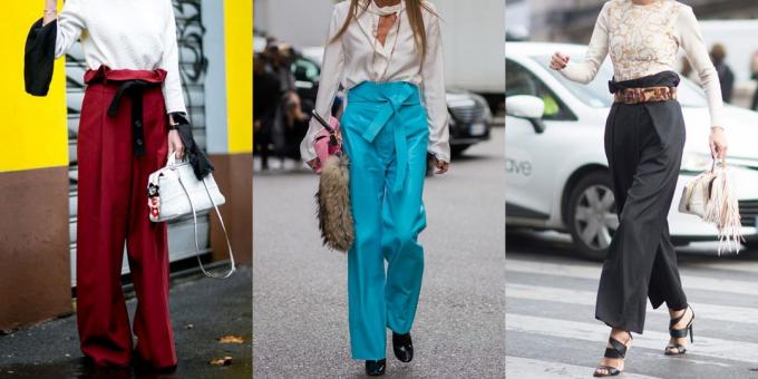 Moodsaim naiste püksid: Püksid paperbag