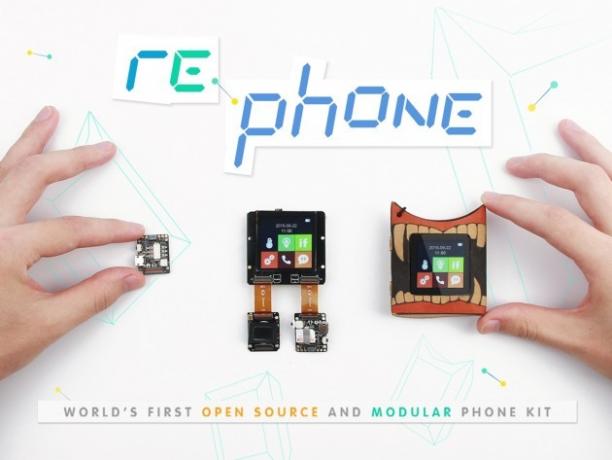 RePhone Kit modulaarne nutitelefonid projekti ara