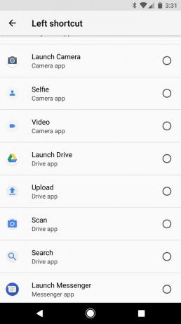 Android O: rakenduse otseteed